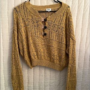 Buckle BKE Knit Cropped Sweater